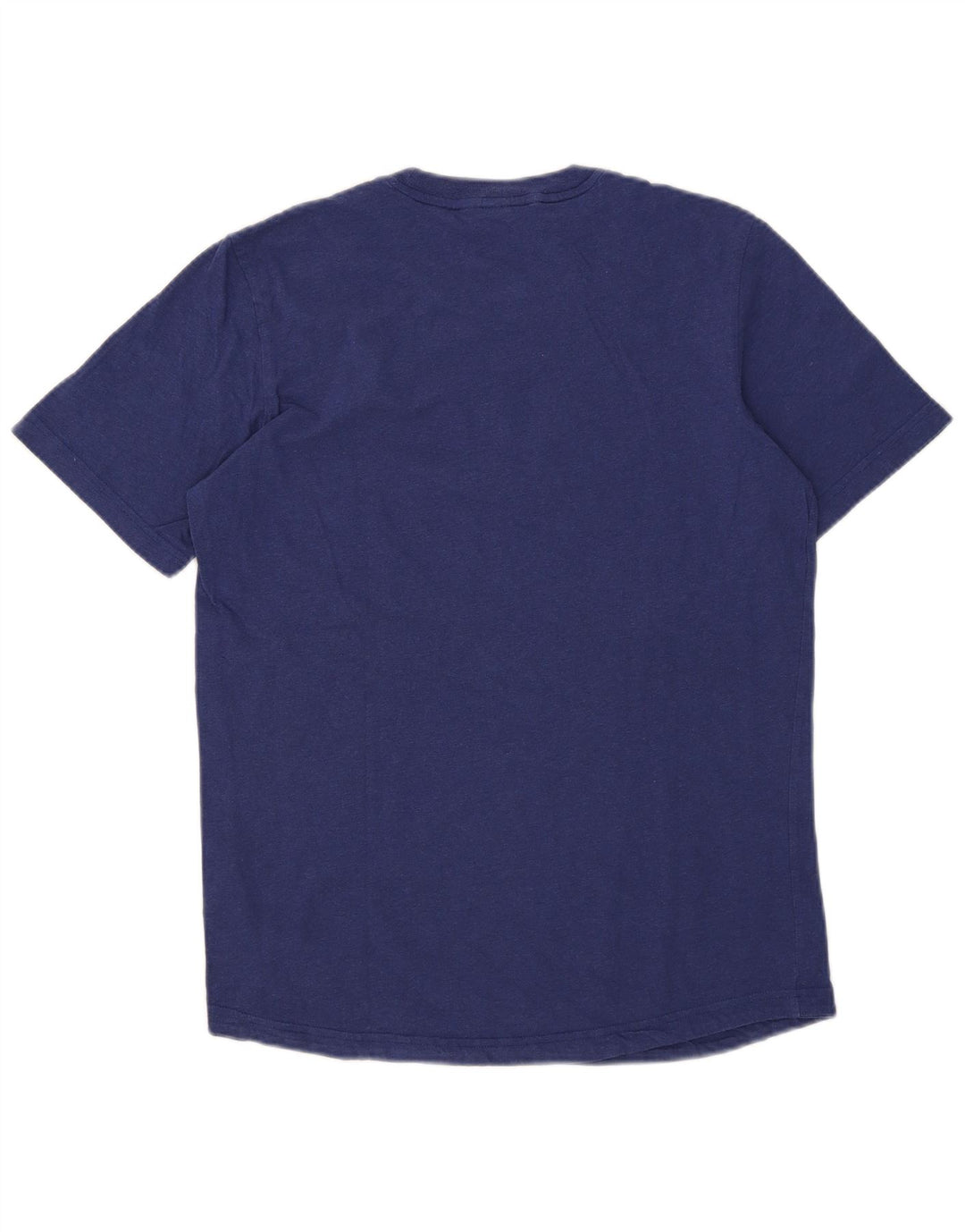 Adidas Herren Grafik-T-Shirt aus mittelblauer Baumwolle