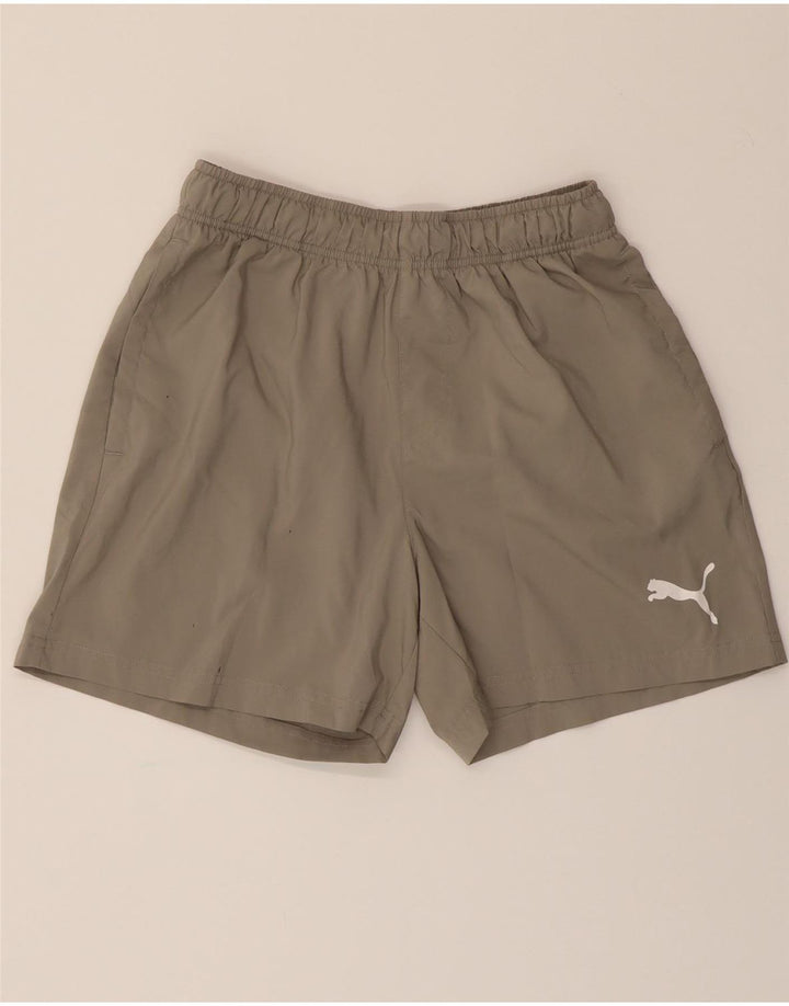 PUMA Mens Sport Shorts Small  Grey Polyester Vintage Puma and Second-Hand Puma from Messina Hembry 