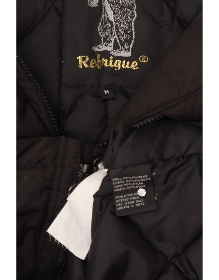 Refrigue Damen-Parka mit Kapuze, UK 12, Mittelgrau, Polyester