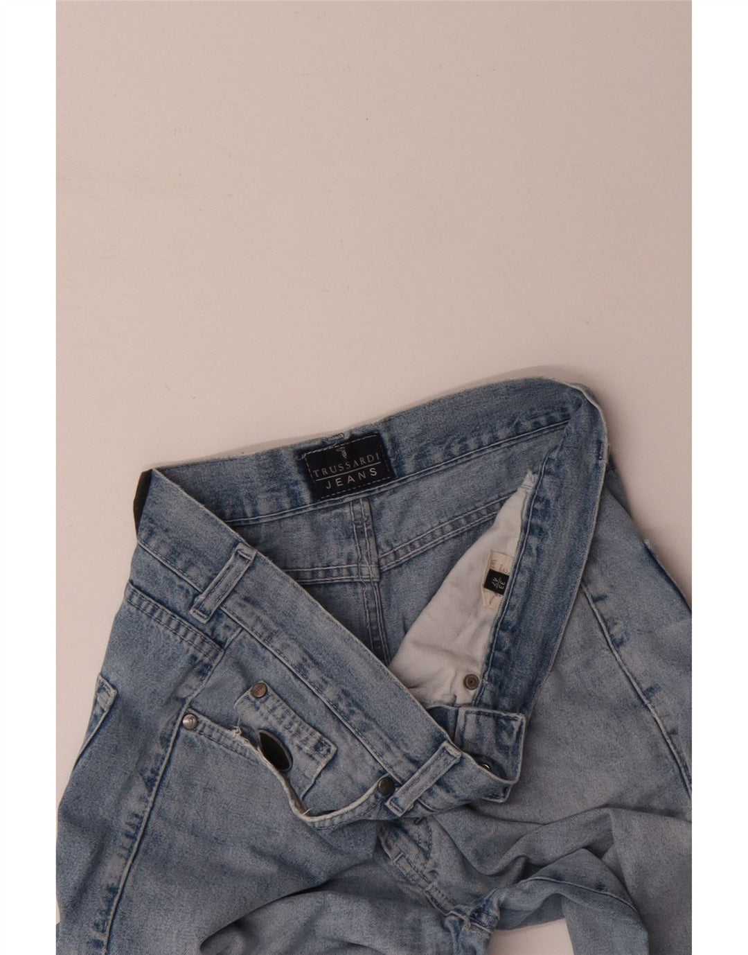 TRUSSARDI Herren Tapered Jeans W33 L28 Blau