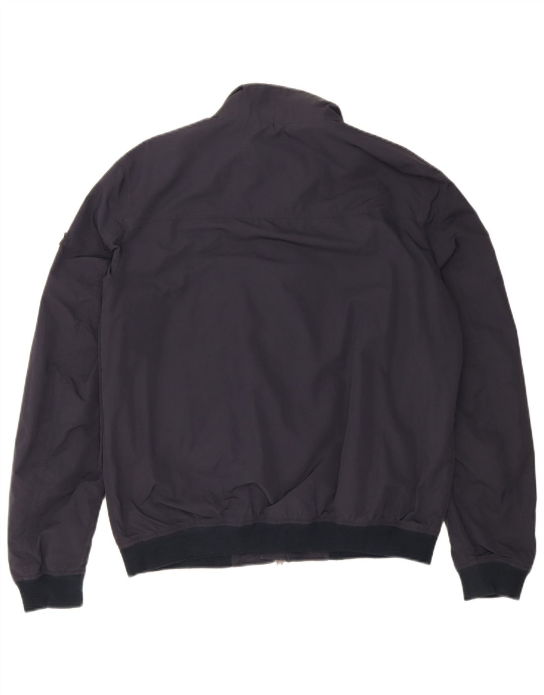 Woolrich Herren Bomberjacke UK 40 Large Marineblau Polyamid