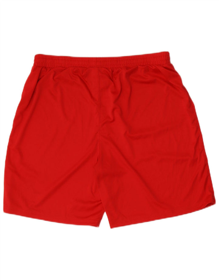 Joma Herren-Sportshorts, groß, rotes Polyester