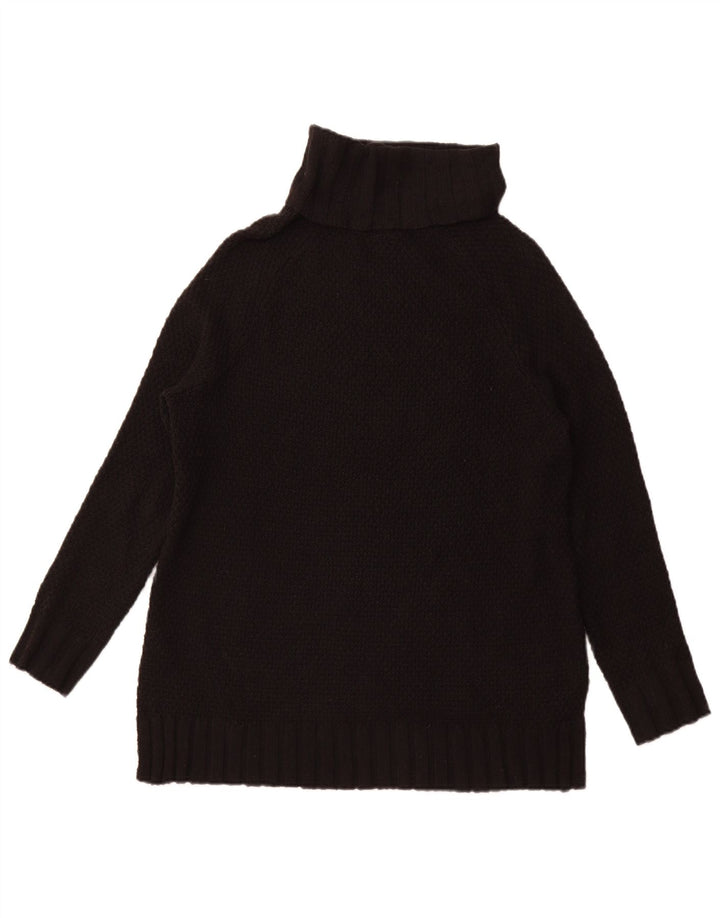 PATAGONIA Damen Übergroßer Rollkragenpullover, Gr. 10, Größe S, Schwarz