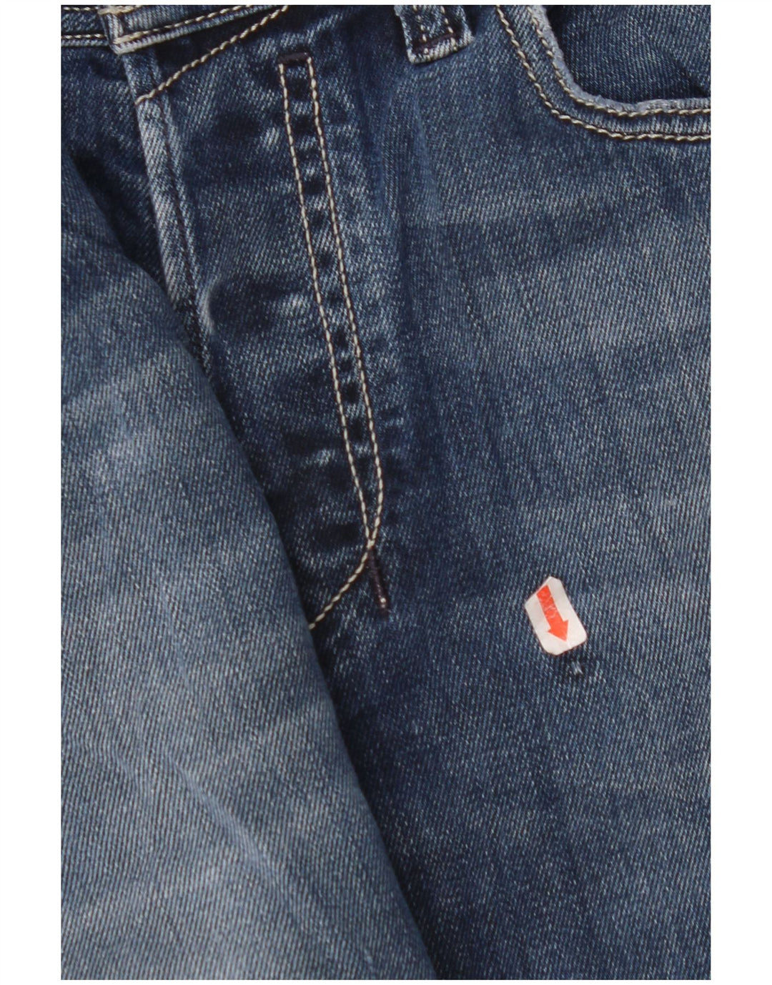 DIESEL Herren Safado Regular Slim Straight Jeans W30 L27 Blaue Baumwolle