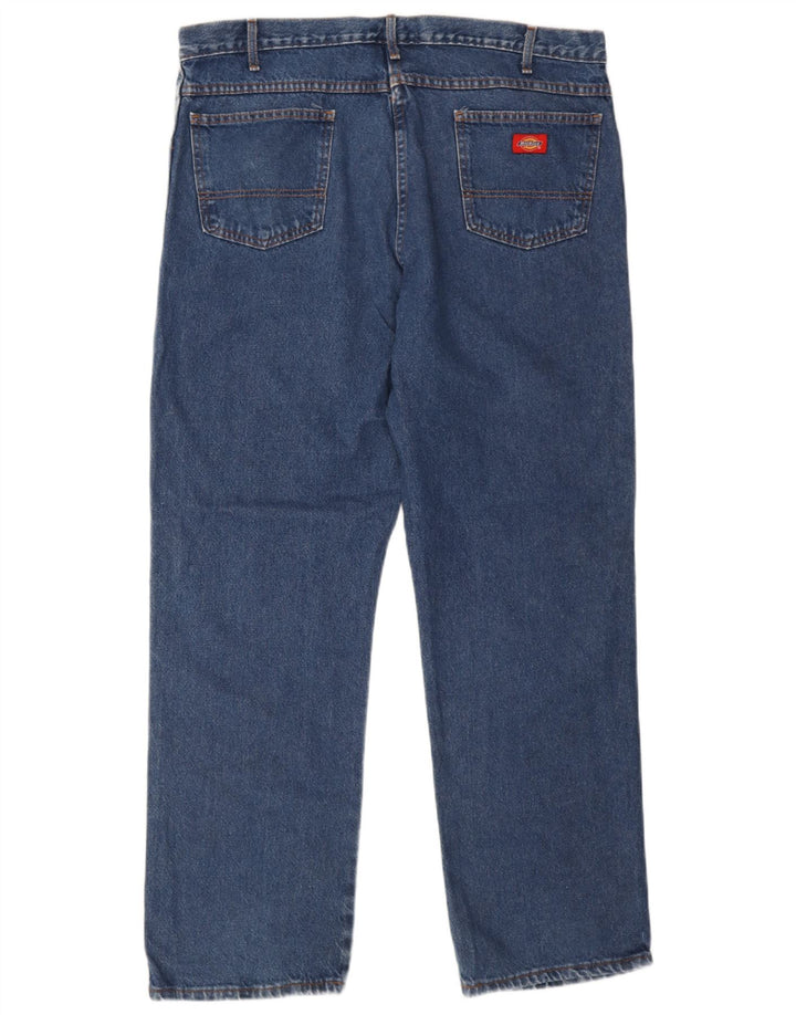 Dickies Herren Straight Jeans W40 L32 Blaue Baumwolle