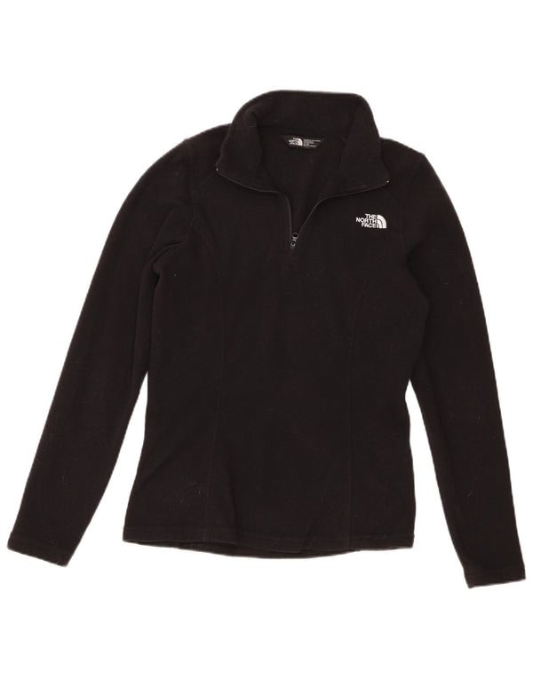 The North Face Damen-Fleecepullover mit Reißverschluss am Hals, UK 6, XS, Schwarz, Polyester