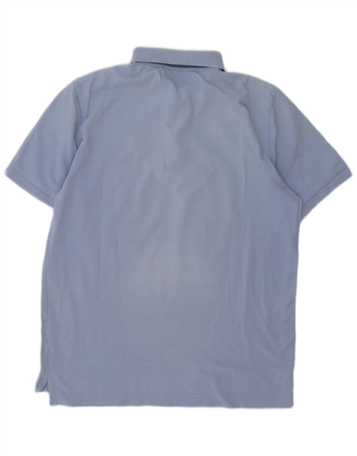 Kappa Herren-Poloshirt aus mittelblauer Baumwolle