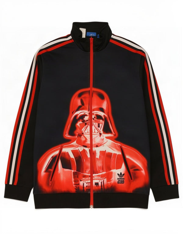 Adidas Jungen Star Wars Graphic Trainingsanzug Top Jacke 15-16 Jahre Schwarz