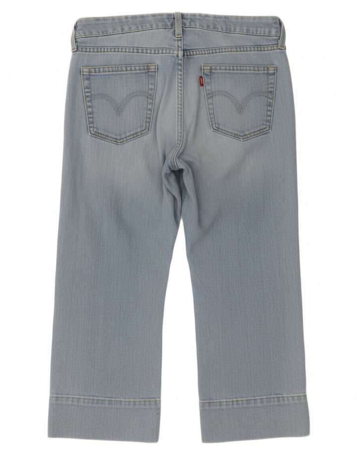 Levi's Damen Bermuda Denim Shorts US 9 Medium W32 Blue Ramie