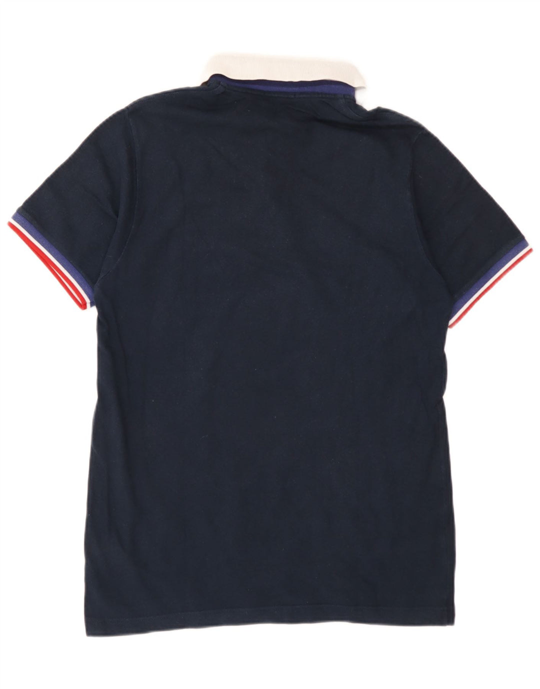 Fred Perry Jungen-Poloshirt, 15–16 Jahre, marineblaue Baumwolle