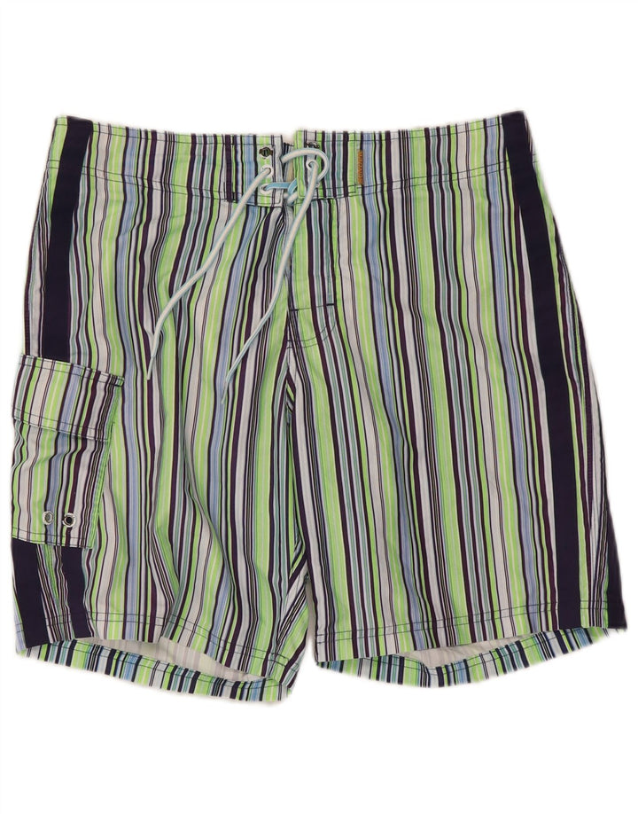 Sundek Herren Badeshorts Medium Mehrfarbig gestreift