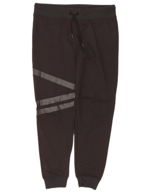 ZARA Damen-Trainingshose, Jogginghose, Gr. 40, Größe L, schwarz gestreift