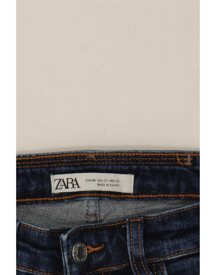 Zara Herren Distressed Skinny Jeans EU 40 Mittel W31 L28 Blau