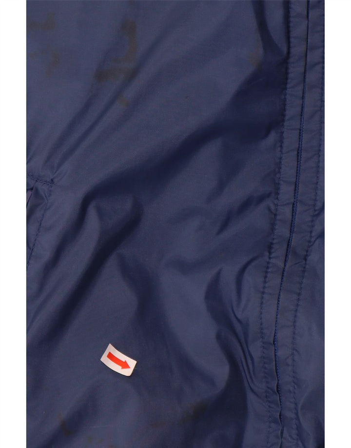 VINTAGE Herren Wendeweste UK 38 Medium Marineblau Polyamid