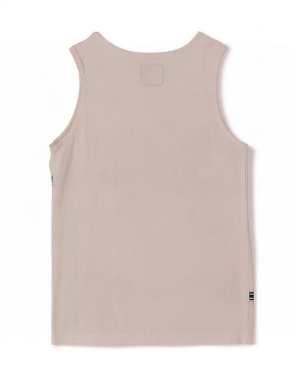 Hurley Grafik-Trägershirt für Mädchen, 12–13 Jahre, Größe L, weiße Baumwolle
