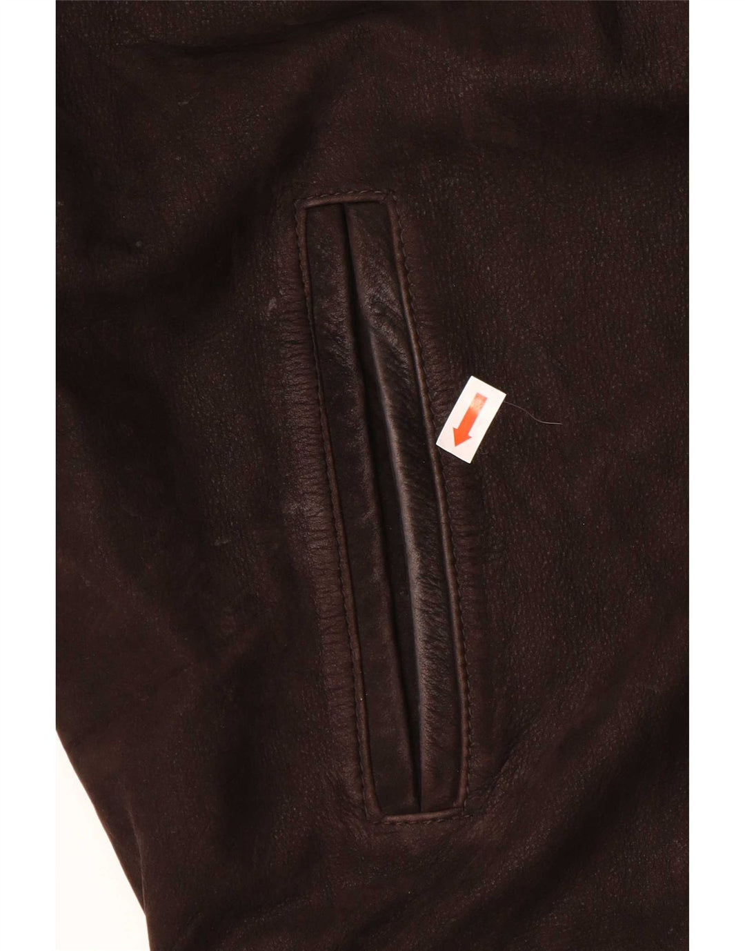 Vintage Herren Lederjacke UK 36 Small Brown