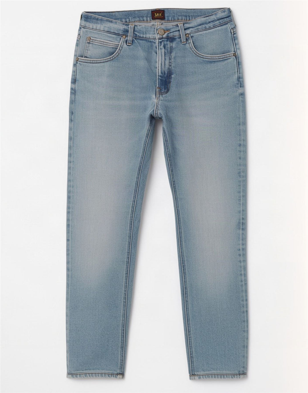 Lee Herren Slim Tapered Jeans W31 L28 Blaue Baumwolle