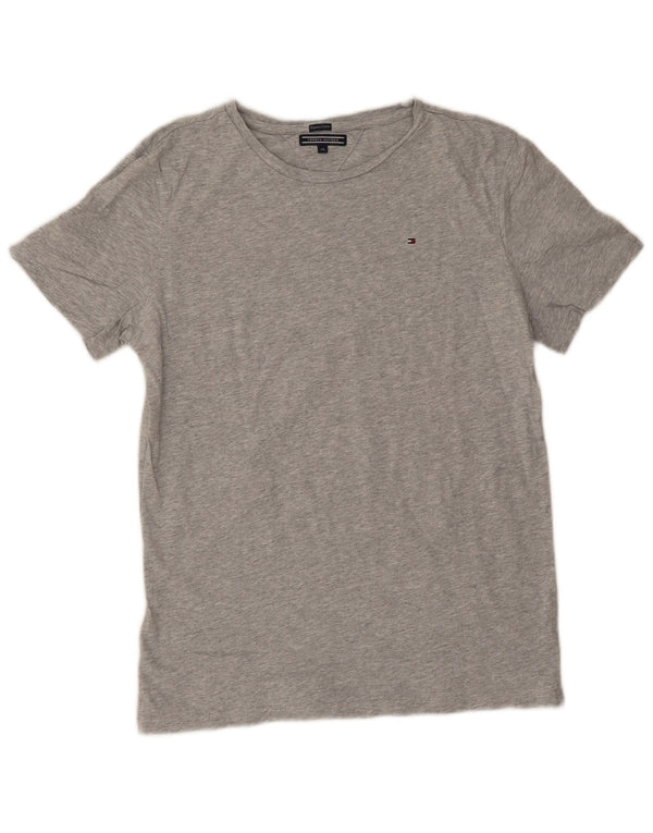 Tommy Hilfiger Boys T-Shirt Top 15-16 Years Grey Flecked