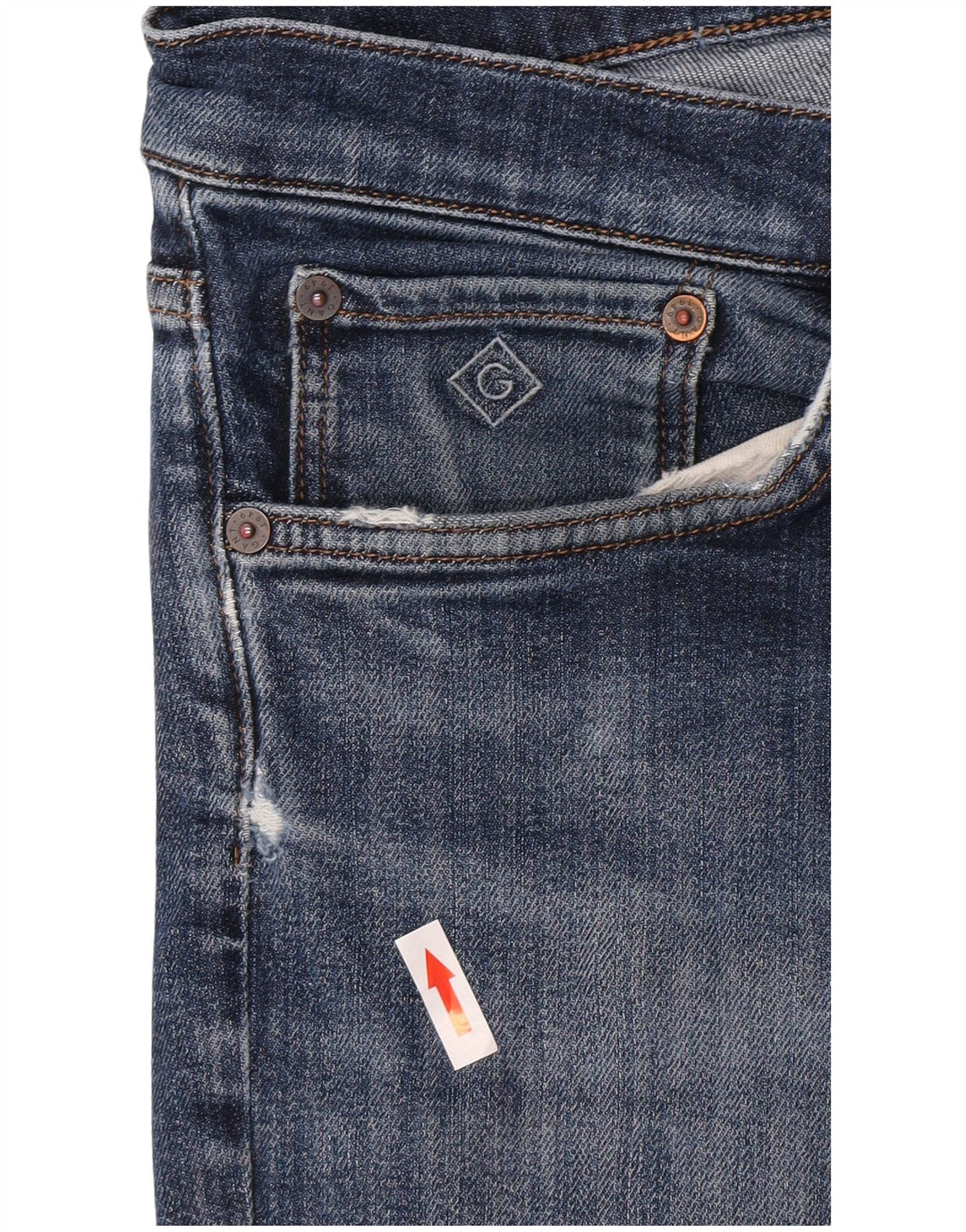 Gant Herren Slim Jeans W36 L32 Blau