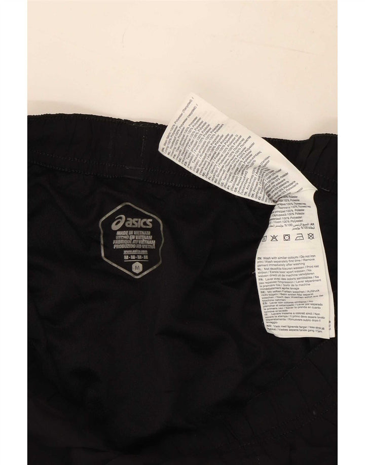 Asics Damen Sportshorts UK 12 Medium Schwarz Polyester