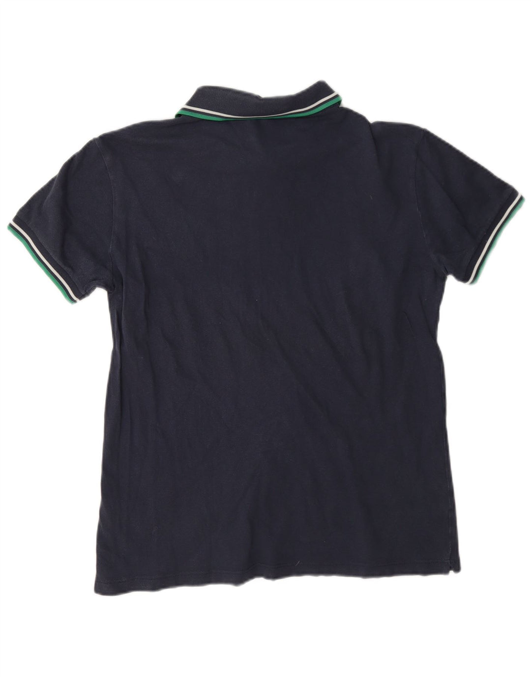 Leichtes und dehnbares Herren-Poloshirt aus mittelblauer Baumwolle von Fred Perry