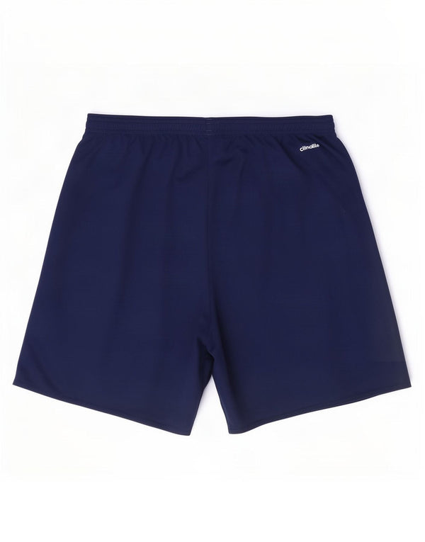 Adidas Herren Climalite Sport Shorts Large Marineblau Polyester