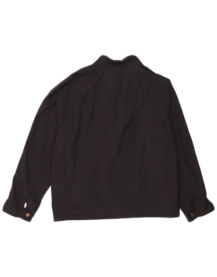 Timberland Herren wasserdichte Jacke UK 44 2XL Schwarz Nylon