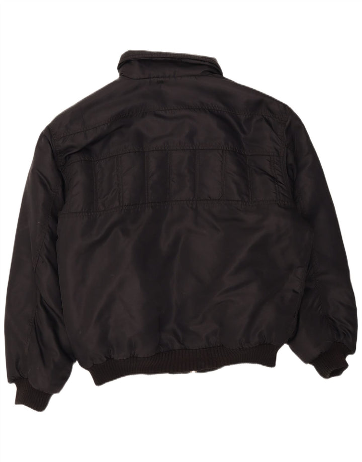 Polbot Herren Bomberjacke UK 42 XL Schwarz Polyamid