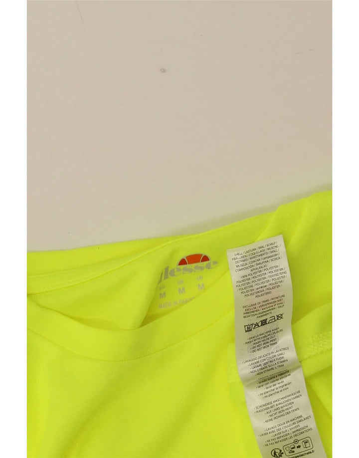 Ellesse Herren T-Shirt Top Mittelgelbes Polyester
