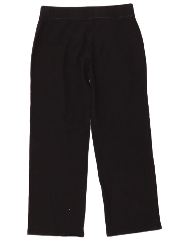 Marks & Spencer Damen-Trainingshose, UK-Größe 12, mittelschwarz, Baumwolle