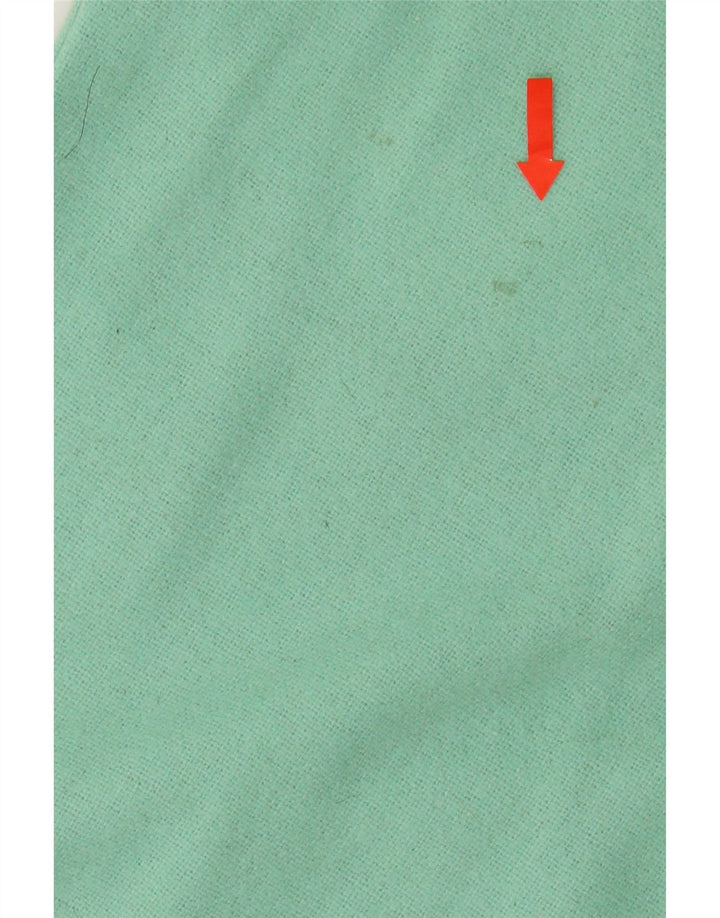 PULLOVERIA Womens Tapered Casual Trousers IT 44 Medium W28 L30 Green Wool Vintage Pulloveria and Second-Hand Pulloveria from Messina Hembry 