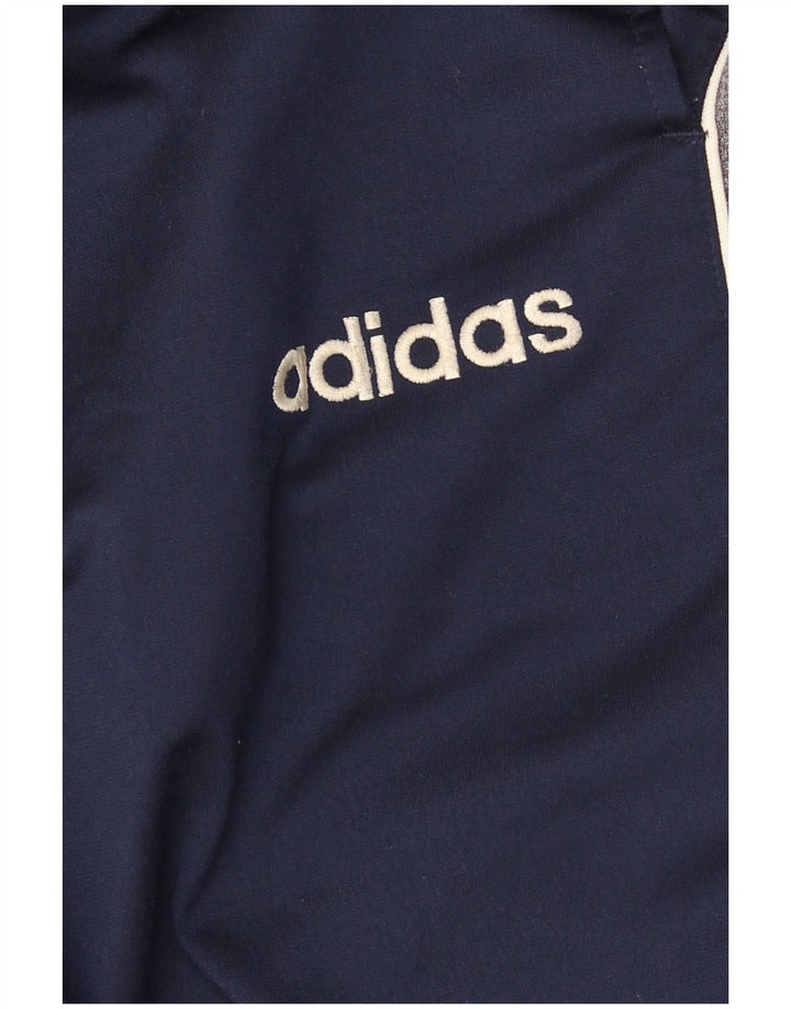 Adidas Herren-Trainingshose, groß, Marineblau, Farbblock