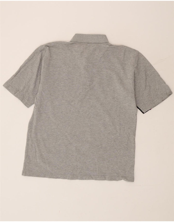 Canterbury Herren-Poloshirt, Größe S, Grau, Colourblock-Baumwolle