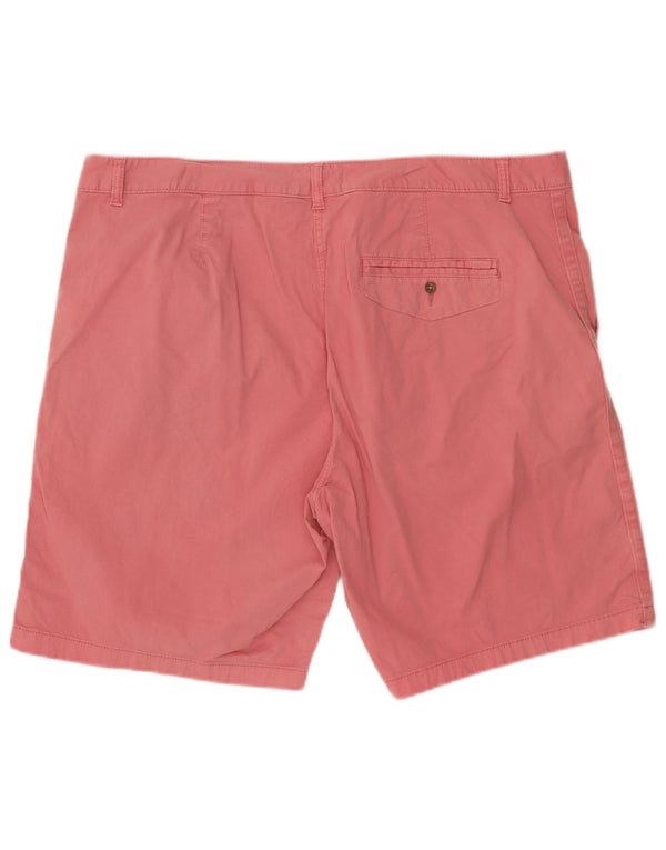Marks & Spencer Damen Chinoshorts UK 20 2XL W40 Rosa Baumwolle