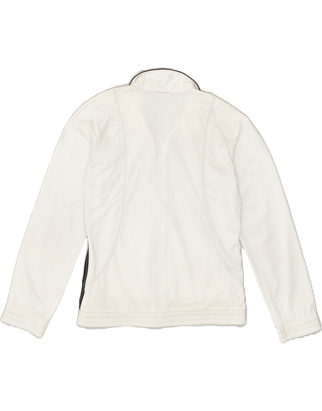 CHAMPION Girls Tracksuit Top Jacket 13-14 Years XL White Polyester | Vintage Champion | Thrift | Second-Hand Champion | Used Clothing | Messina Hembry 