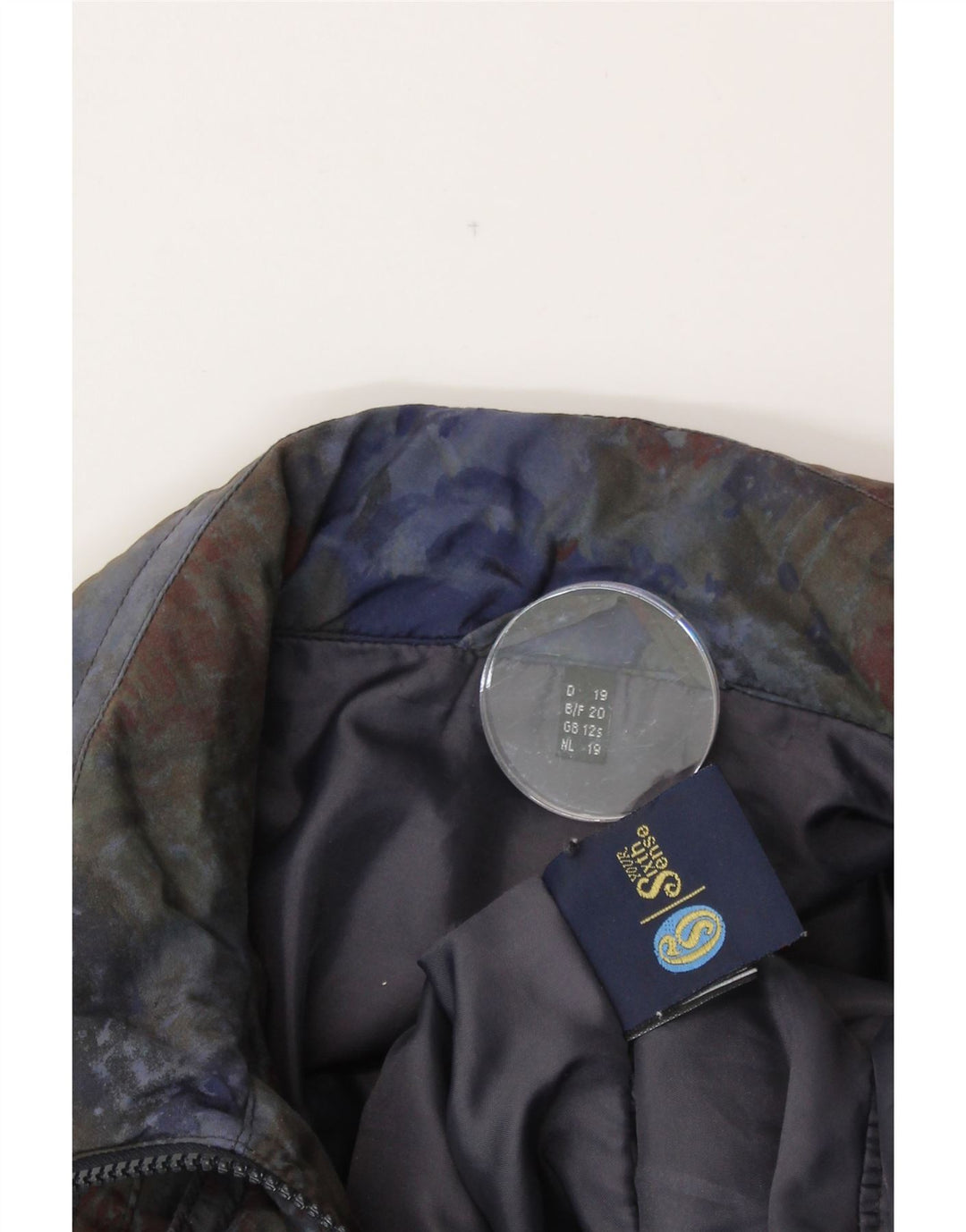 YOUR SIXTH SENSE Damen-Windbreaker-Mantel UK 12 Medium Mehrfarbig mit Blumenmuster