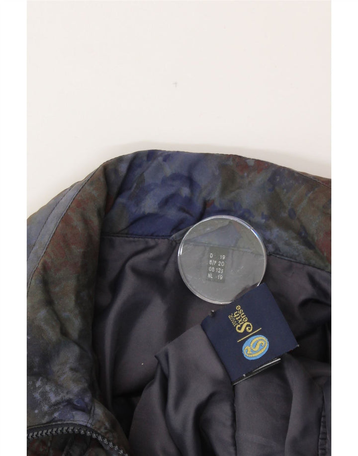 YOUR SIXTH SENSE Damen-Windbreaker-Mantel UK 12 Medium Mehrfarbig mit Blumenmuster