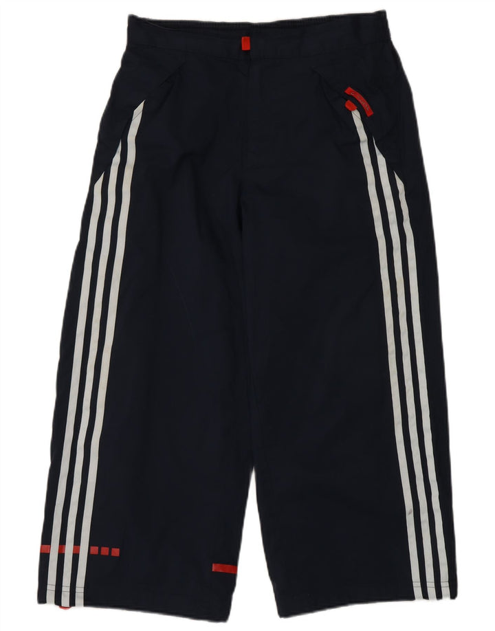 Adidas Capri-Trainingshose für Jungen, 13–14 Jahre, marineblaues Polyester