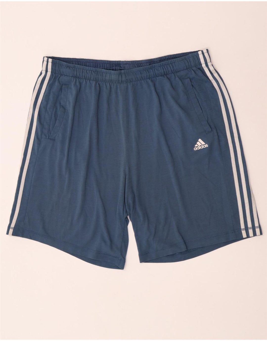 Adidas Herren Climalite Sport Shorts 2XL Blau Polyester