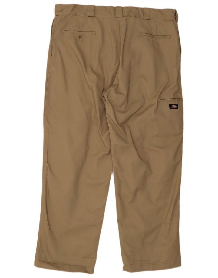 Dickies Herren-Cargohose mit lockerer Passform, W42, L32, beige, Polyester