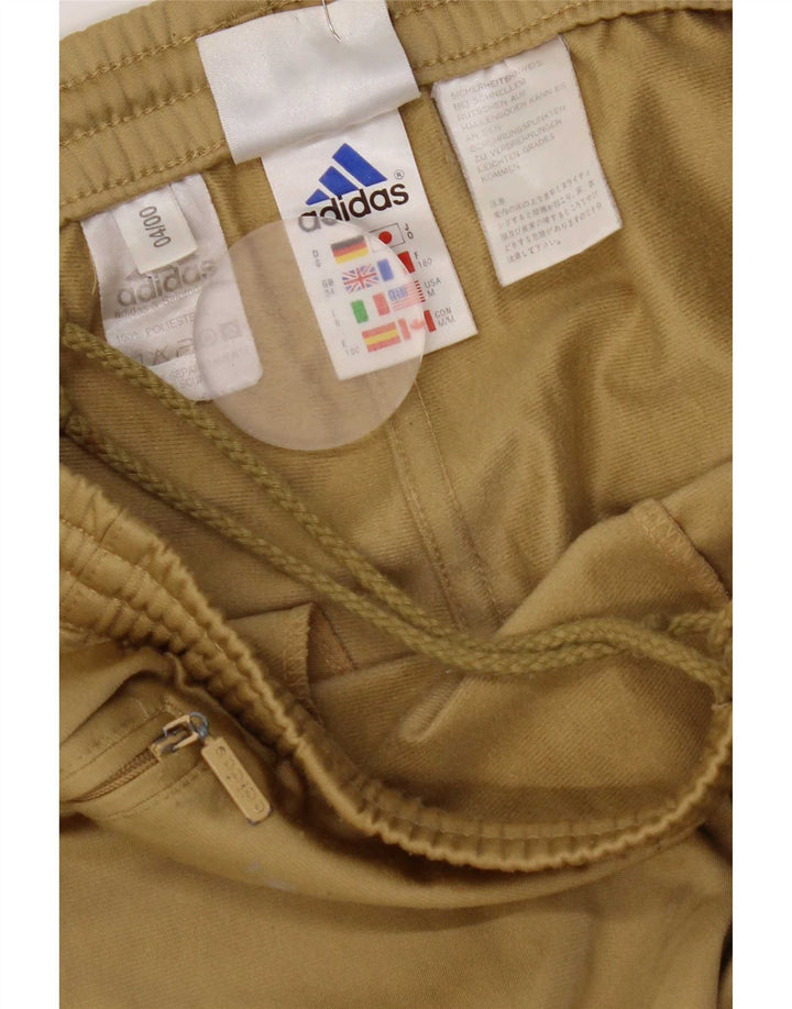 Adidas Herren-Trainingshose mit Grafik, Mittelkhaki, Polyester