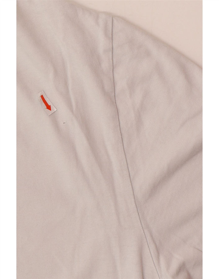 ADIDAS Herren Grafik T-Shirt Top XL Weiße Baumwolle