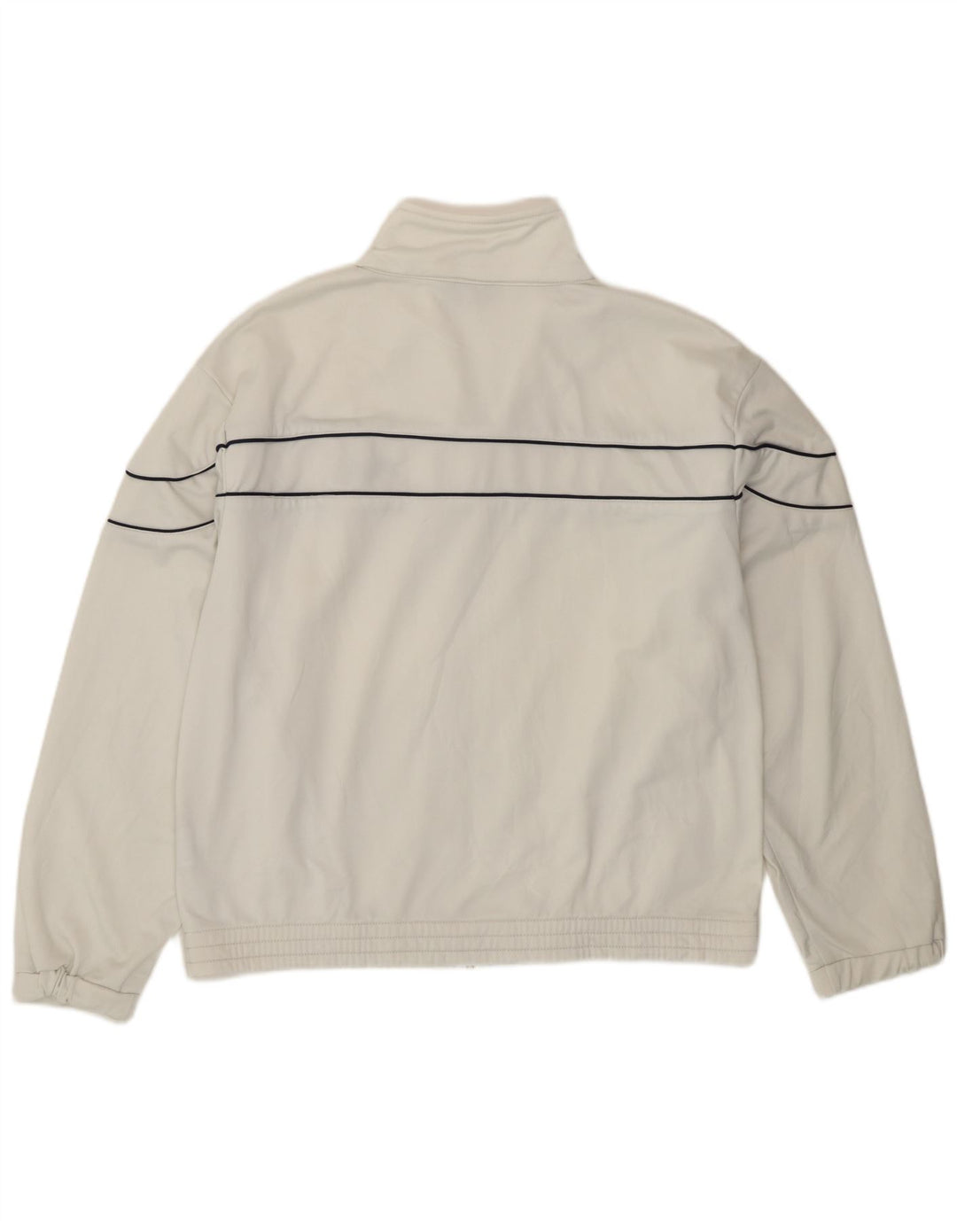 Fila Herren-Trainingsanzug-Oberteil, Jacke, Größe S, Weiß, Polyester