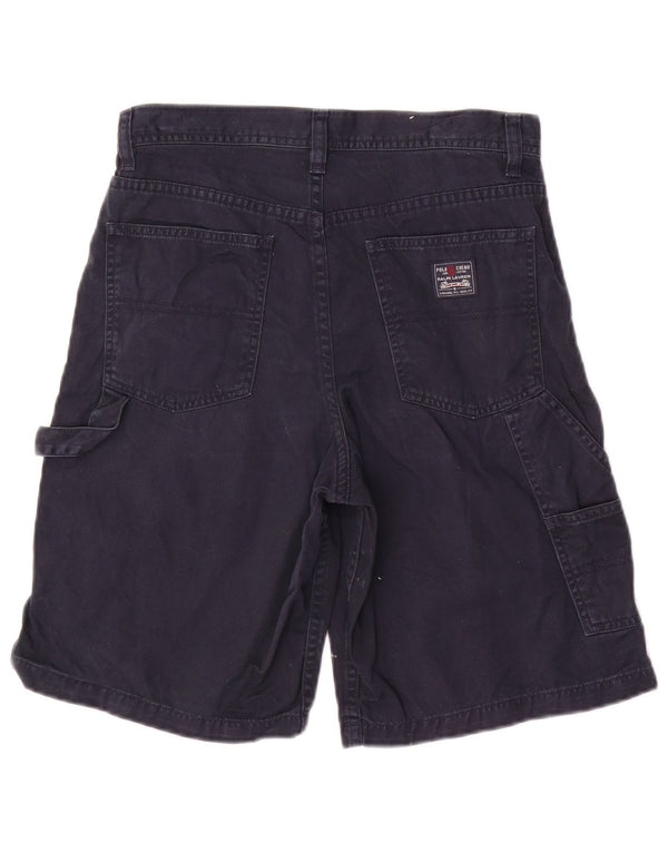 POLO RALPH LAUREN Cargo-Shorts für Jungen, 11–12 Jahre, W28, marineblaue Baumwolle