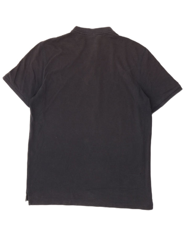 Hugo Boss Herren Poloshirt XL Schwarz gestreift