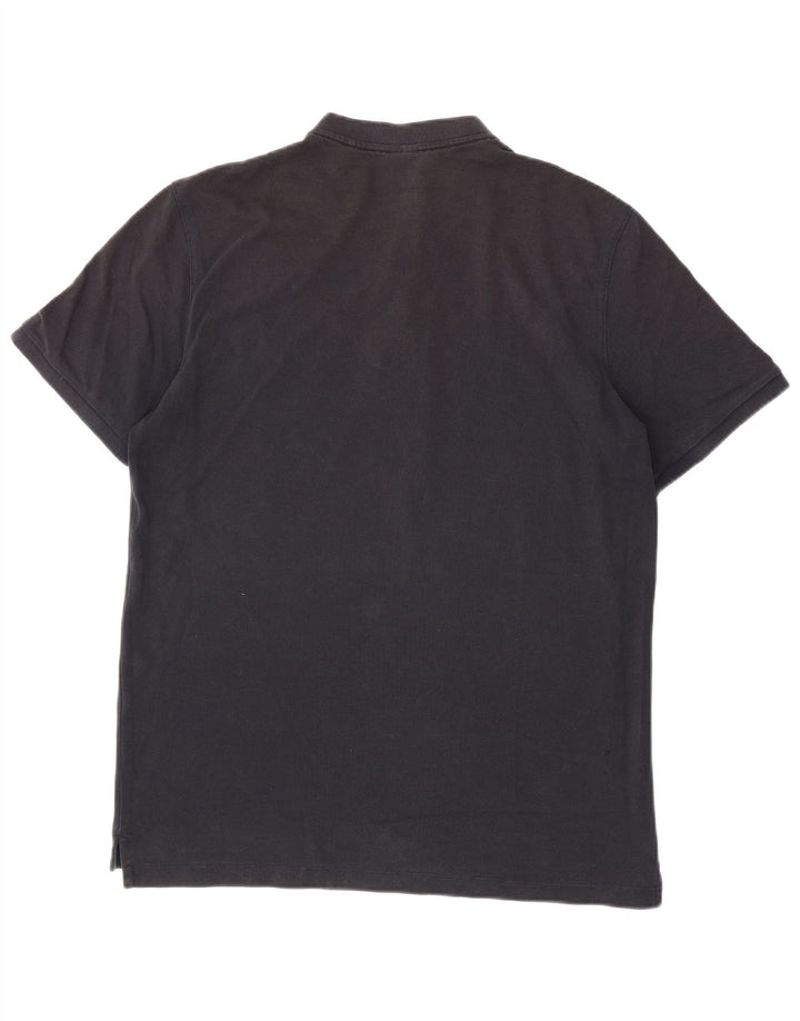 Hugo Boss Herren Poloshirt XL Schwarz gestreift