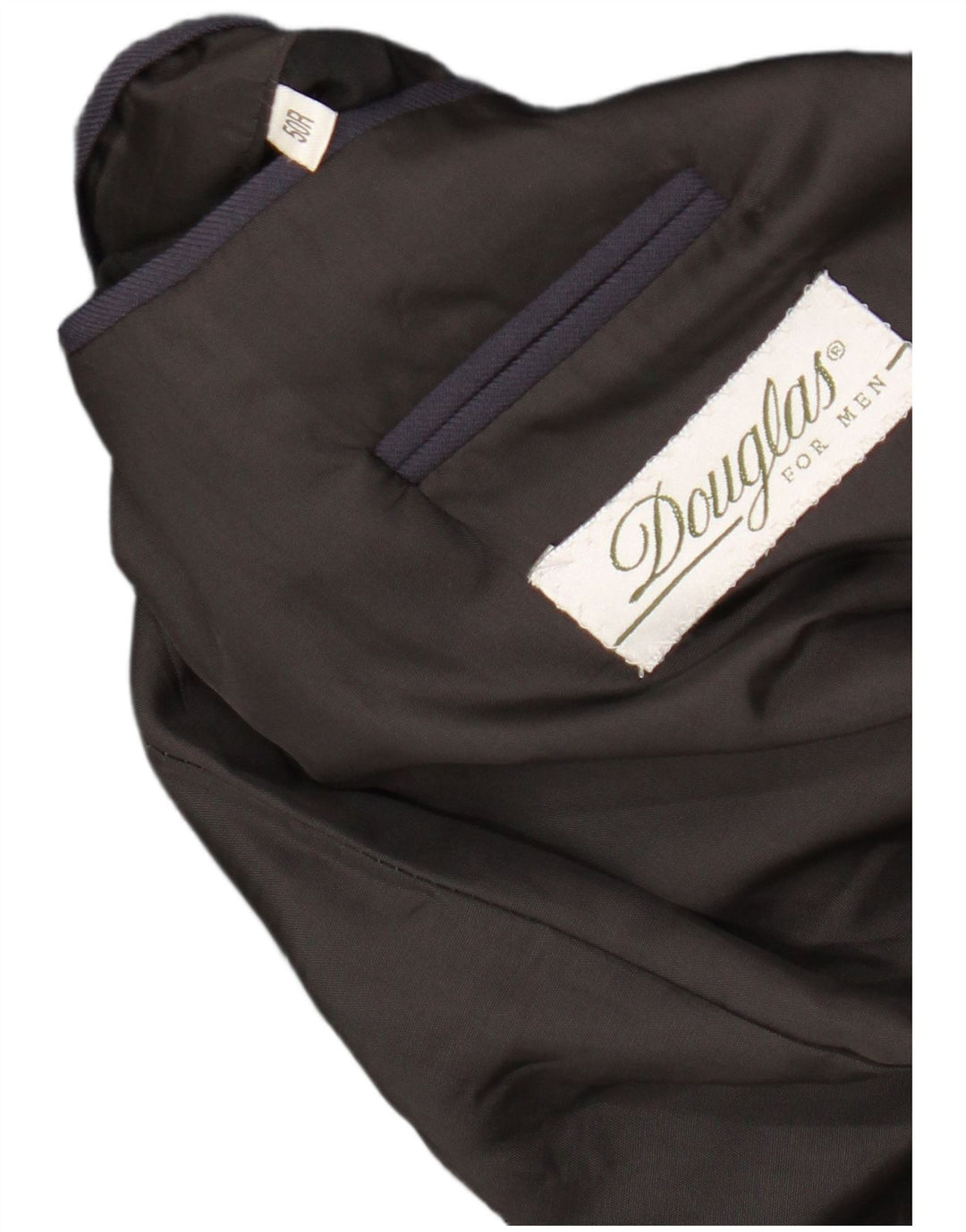 DOUGLAS Zweireihiger Blazer für Herren, EU 50, Größe L, Marineblau