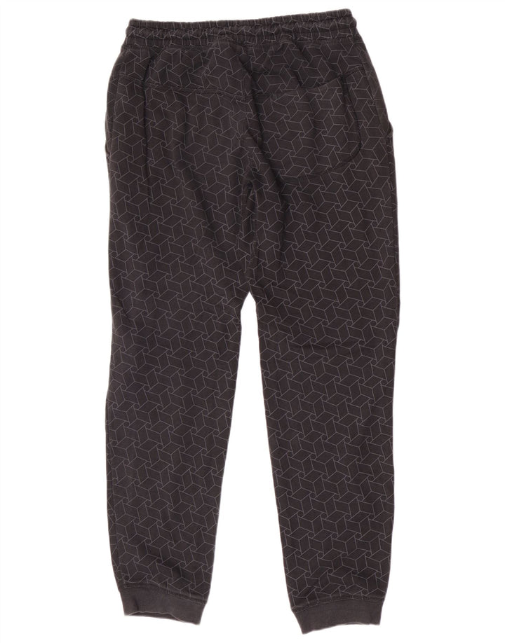 Adidas Herren Trainingshose Jogger mittelgraue geometrische Baumwolle