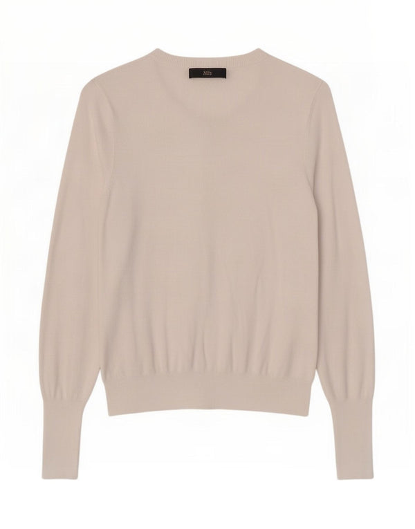 Marks & Spencer Damen-Cardigan-Pullover UK 12 Mittelweiße Viskose