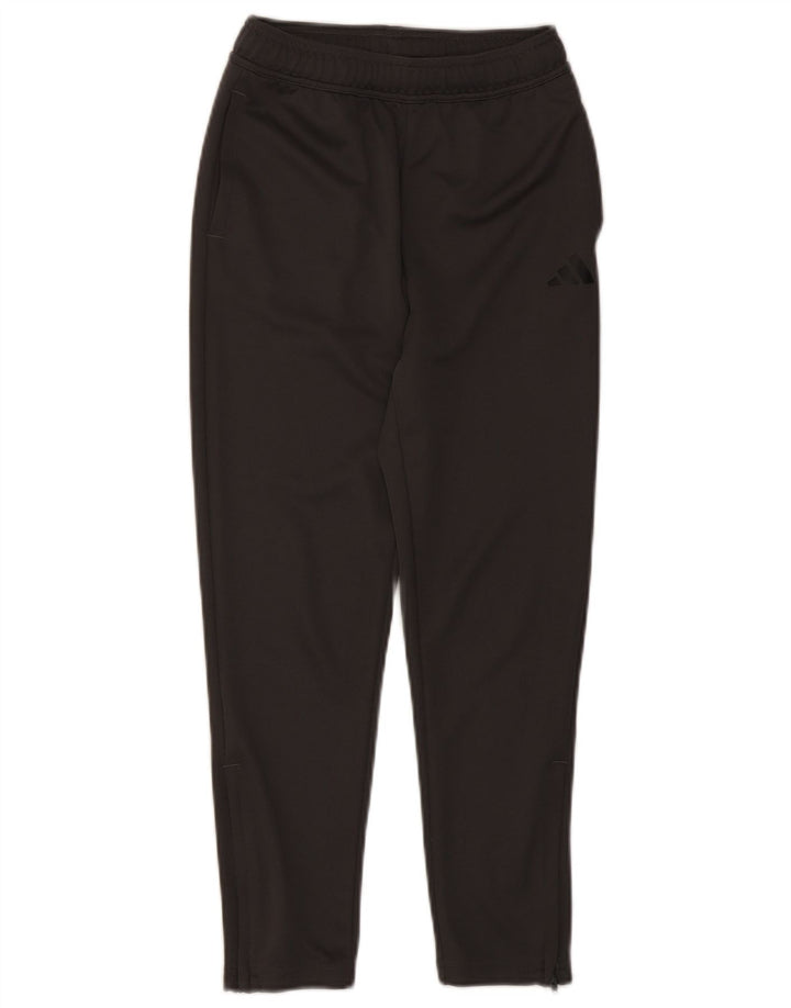 Adidas Aeroready-Trainingshose für Jungen, 11–12 Jahre, graues Polyester